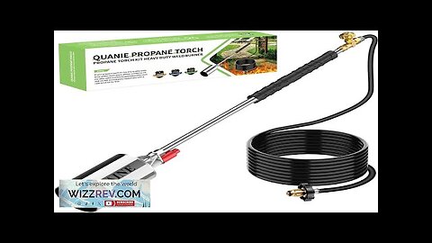 Propane Torch Weed BurnerHigh Output 2400000 BTU with Self Ignition and Flame Review