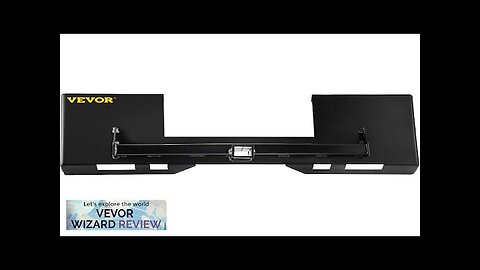 VEVOR Universal Skid Steer Mount Plate 1/4" Thick Skid Steer Plate Attachment Review