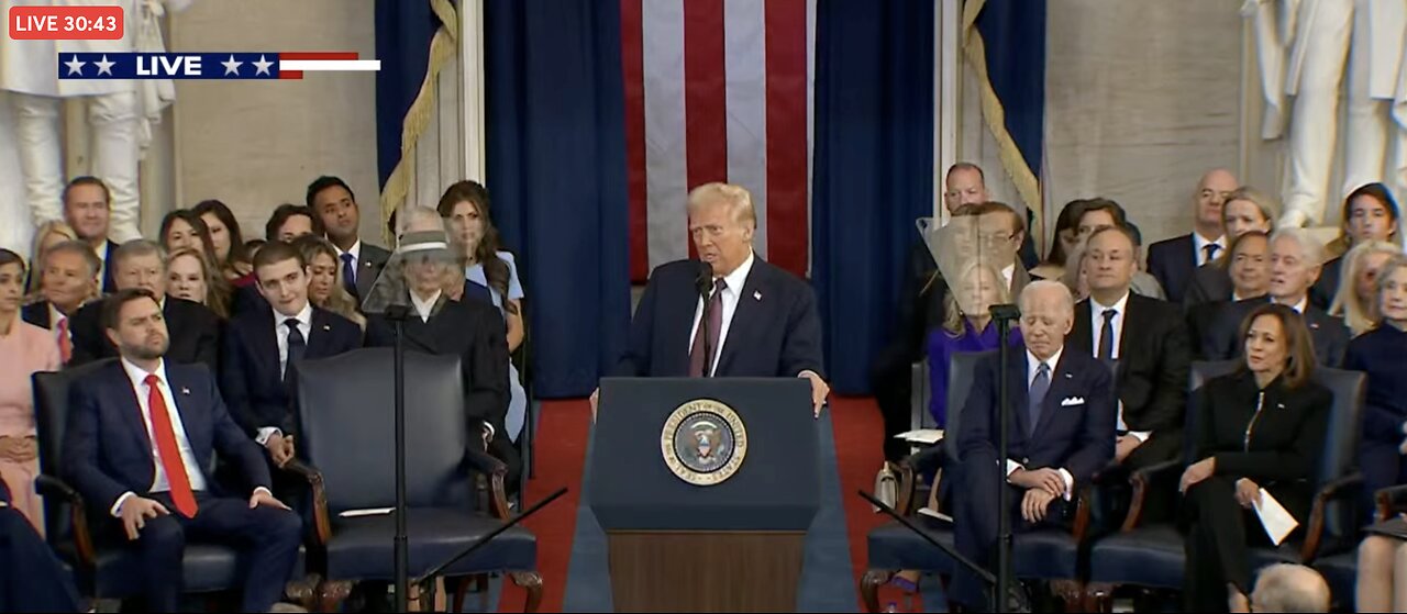 PRESIDENT DONALD J. TRUMP INAUGURAL ADDRESS