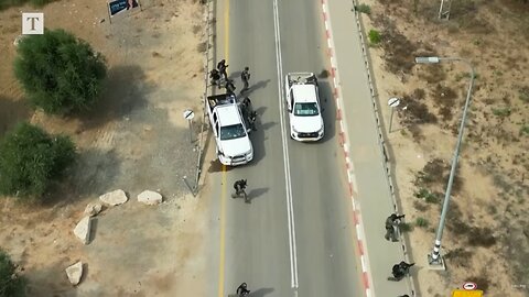Israel Releases Unseen Footage Of Battle During October 7 Attacks