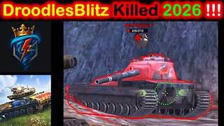 Killing @DroodlesBlitz himself in World of Tanks Blitz (WOTB) in 2026!