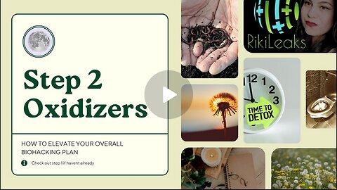 OXIDIZERS: PATHOGENS--PARASITES--PURGE