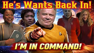 Star Trek Is SO BAD Captain Kirk Is Willing To Take Command AGAIN! William Shatner Ready To Help