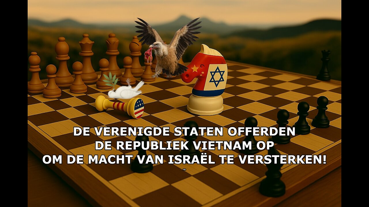 De Verenigde Staten offerden de Republiek Vietnam op om de macht van Israël te versterken!