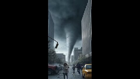 Tornado hits city