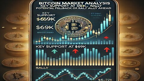 Bitcoin Market Analysis: Key Support at $69K, Potential Pullback or Rally Ahead 