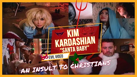 Kim Kardashian's EVIL "Santa Baby" video