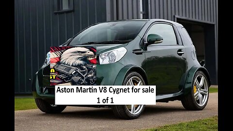 Aston Martin V8 Cygnet for sale, one of one