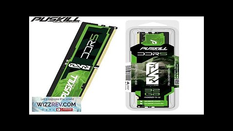 PUSKILL FUSE DDR5 Memoria RAM 32GB 16GB 8GB 1.1V 4800MHz 5600MHz PC5 Review