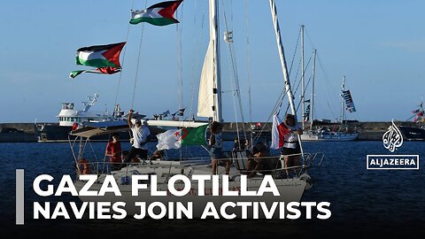 Gaza flotilla: Spain and Italy send navies to help activists