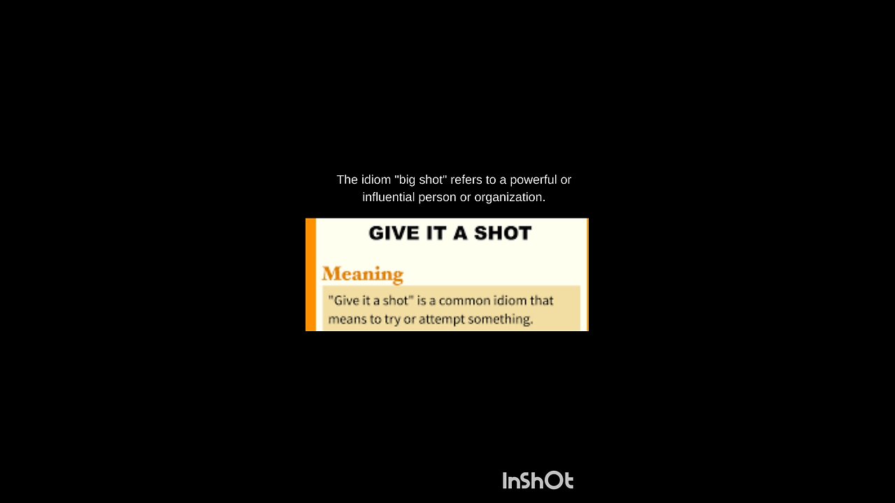 English idioms with meaning