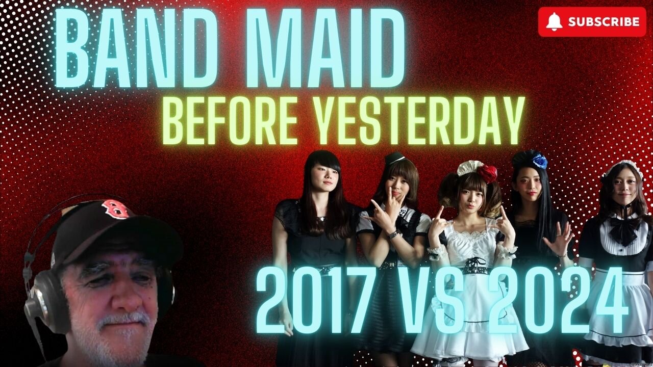 BAND-MAID _ Before Yesterday ~2017 vs 2024~ #bandmaidreaction #bandmaid #reaction