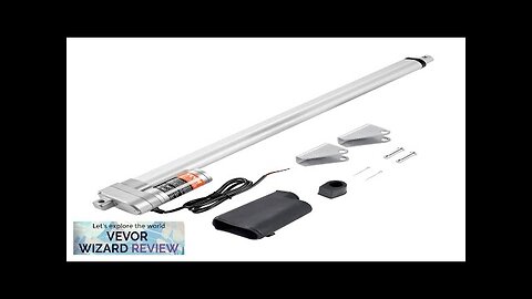 VEVOR Linear Actuator 12V 20 Inch Waterproof IP65 Linear Actuator 660lbs/3000N 0.19"/s Review