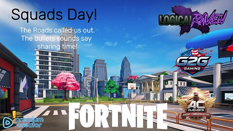 ~Fortnite~ It's Squads Day! The Roads called us out here. The sound of rounds said it's SHARING TIME