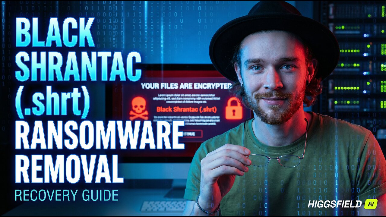 || SOLVED ✅🔘|| Black Shrantac (.shrt) ransomware Virus - Removal and Decryption