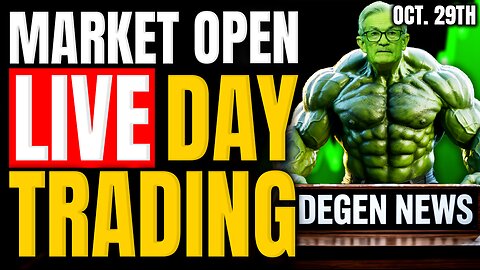 Stock Market Open: Fed Rate Decision Day! || Live Trading FOMC