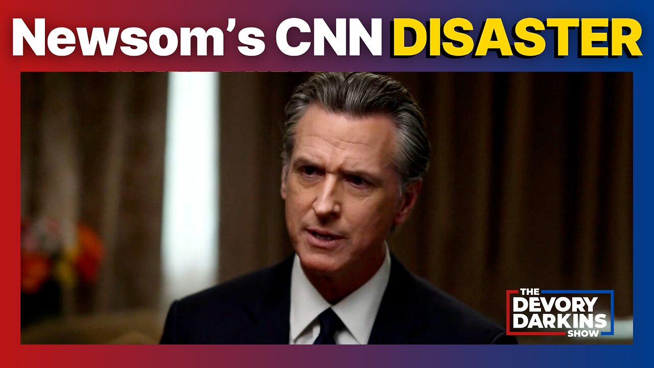 Gavin Newsom CNN Interview turns into a disaster