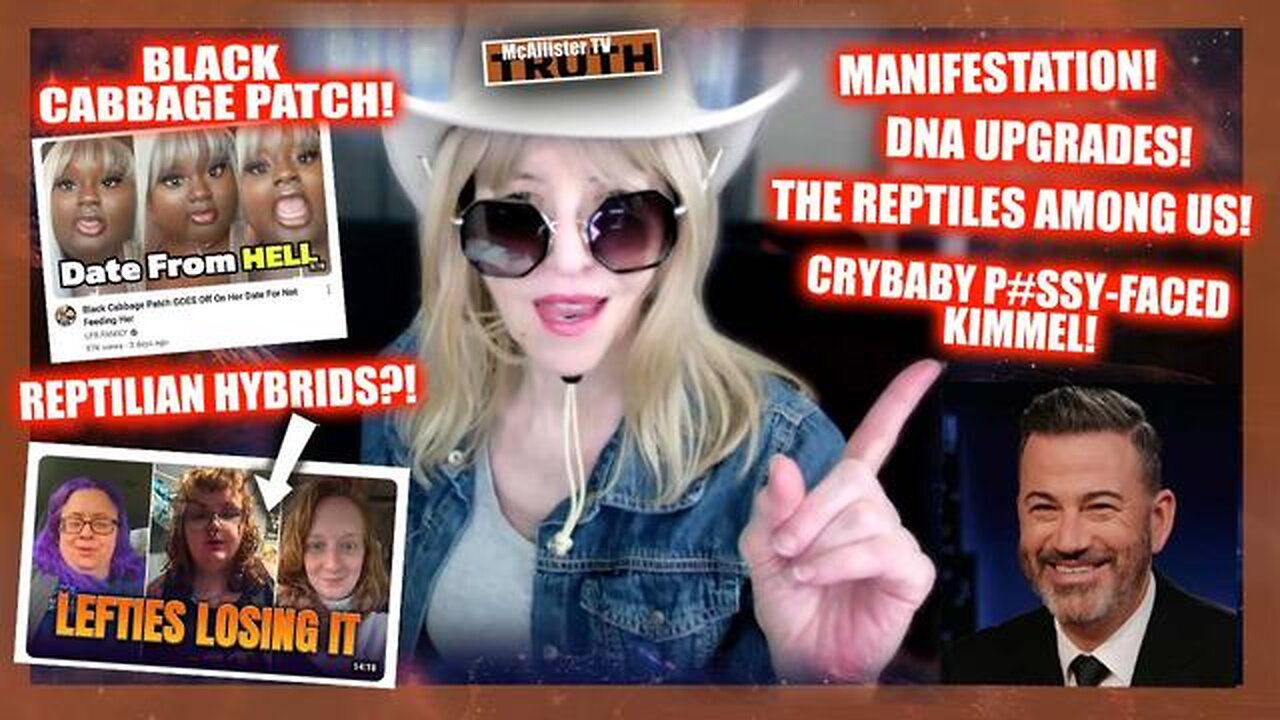 DNA UPGRADES! WEEKLY NEWS UPDATES! CRYBABY KIMMEL FAILS! LEFTIES R UGLY! ASCEND!