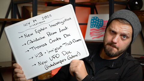 [11.14] New Epstein Investigation & Disclosure Vote Next Week, Thomas Crooks, New UFO Gatekeeper Doc