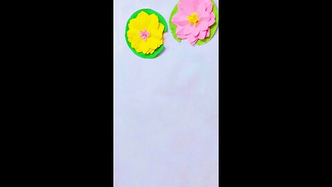 Easy way to making paper flower 🌼 Creative Craft ideas