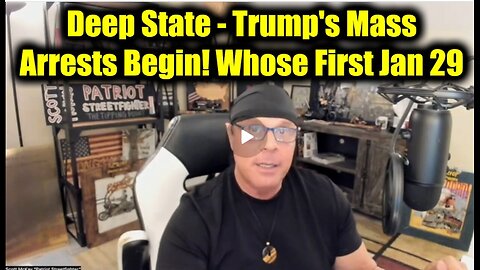 Scott McKay Update "Deep State" - Trump's Mass Arrests Begin! (1.29.2025)