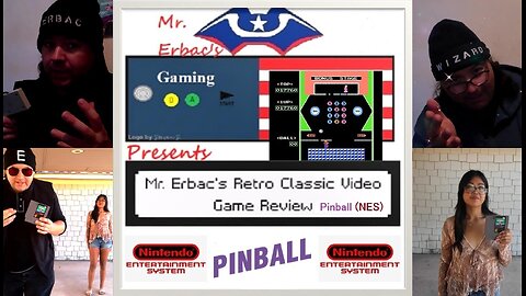 Mr. Erbac's Retro Classic Video Game Review - Pinball (NES)