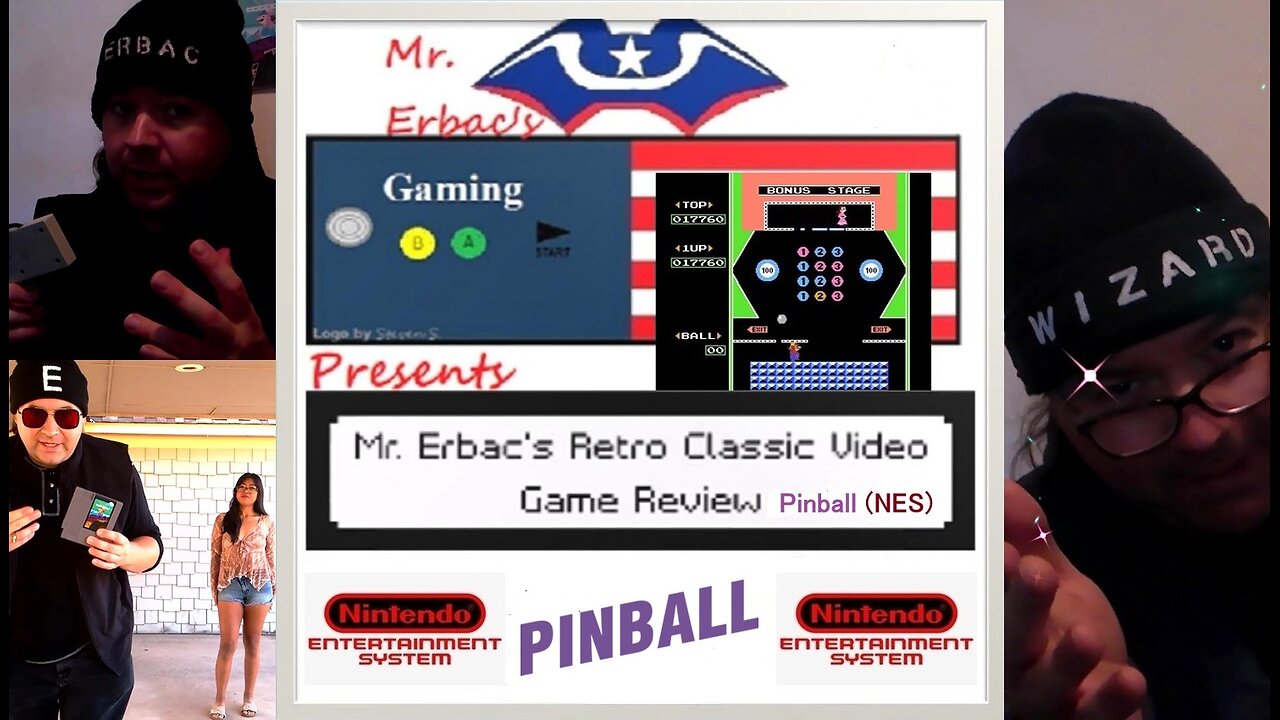 Mr. Erbac's Retro Classic Video Game Review - Pinball (NES)
