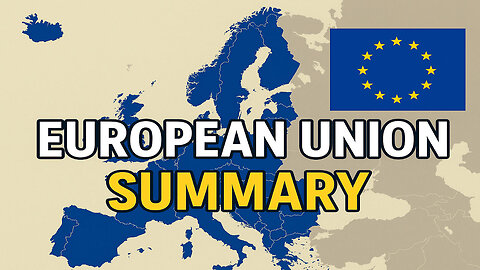 The European Union - Summary on a Map🚨| Top Latest World Geopolitics Breaking News Headlines Updates Today🌍
