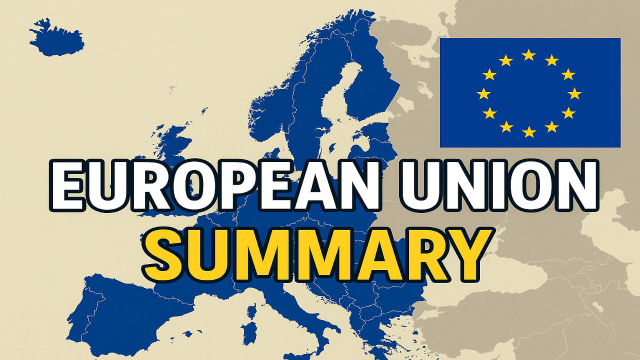 The European Union - Summary on a Map🚨| Top Latest World Geopolitics Breaking News Headlines Updates Today🌍