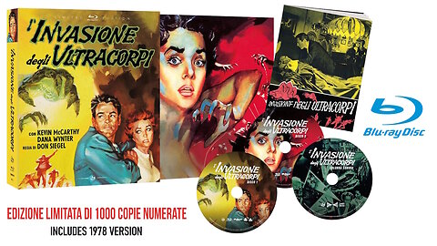 Invasion of the Body Snatchers [Blu-Ray & CD Includes 1978 Version Limited Edition of 1000]