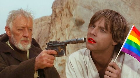 GAY STAR WARS! Luke Skywalker Learns about Pronouns