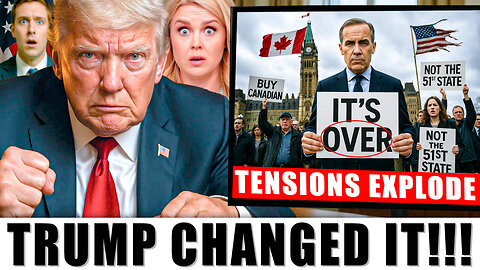TENSIONS EXPLODE: Canada on HIGH ALERT as Trump Drops a SHOCKING Bombshell!