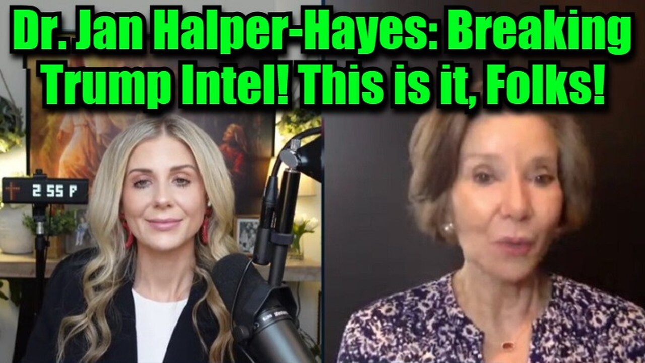 Dr. Jan Halper-Hayes: Breaking Trump Intel! This is it, Folks!