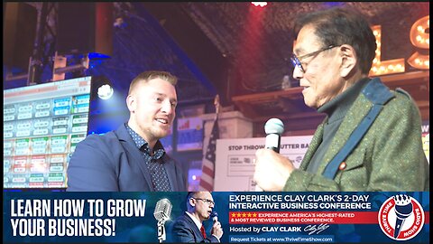 Robert Kiyosaki | Cash Flow Board Game Champion? + Kiyosaki Answers Questions from Clay Clark Business Conference Attendees On: Investing, Note-Taking, the Skills of Selling & Raising Capital, How to Buy Real Estate