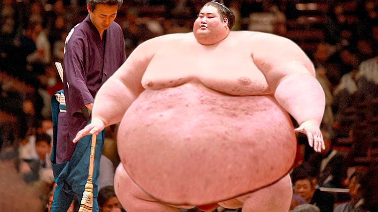 See what the most gigantic sumo wrestlers are capable of