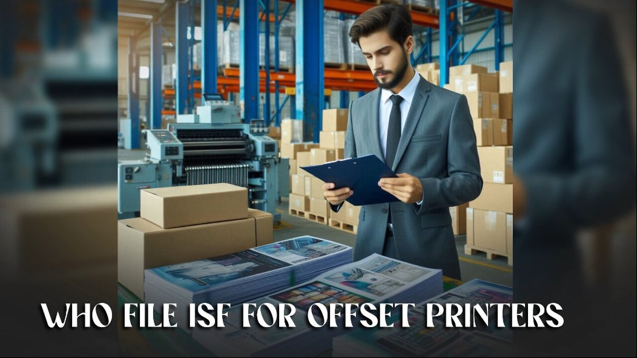 ISF Filings Demystified: A Must-Know for Offset Printers!