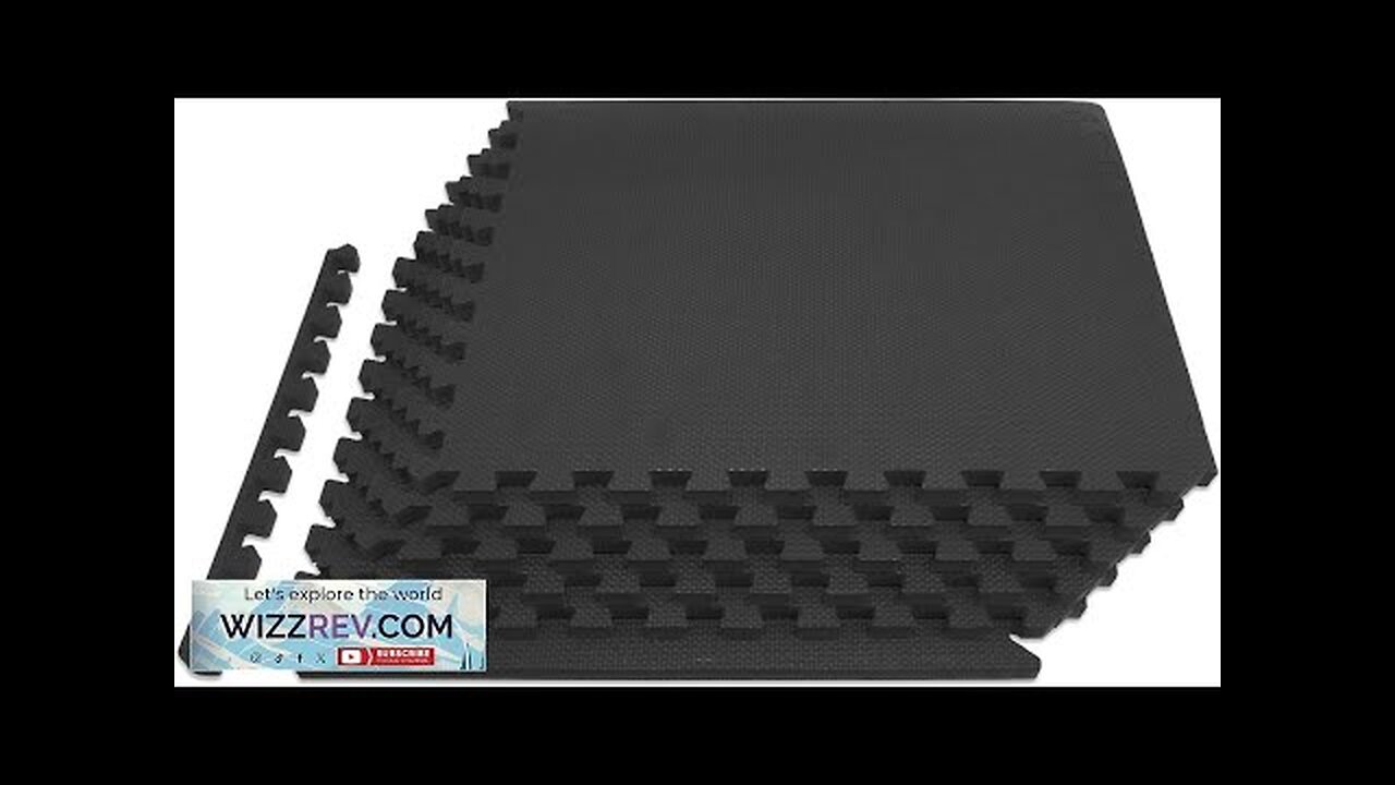 ProsourceFit Extra Thick Puzzle Exercise Mat EVA Foam Interlocking Tiles for Protective Review