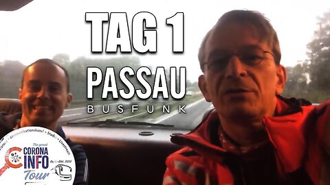 CORONA INFO Tour – Passau | 2020-09-27 – Tag 1 Busfunk