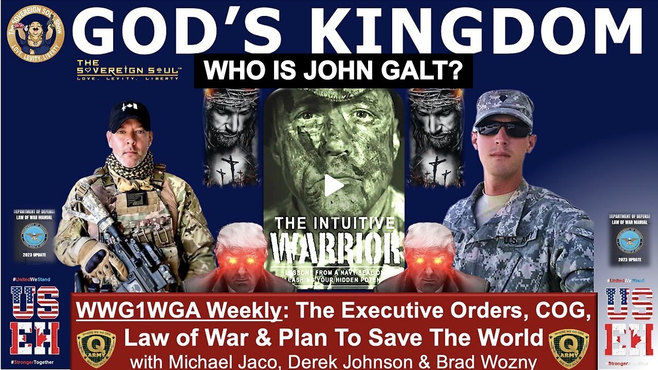 SOVEREIGN SOUL W. JACO & Derek Johnson-How Trump uses [DS] Playbook, UNGA, EOs & Decoding FFs