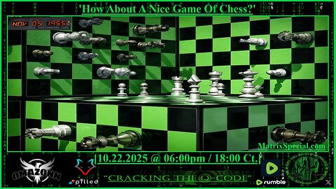 "CRACKING THE Q-CODE" ~ 'How About A Nice Game Of Chess?'