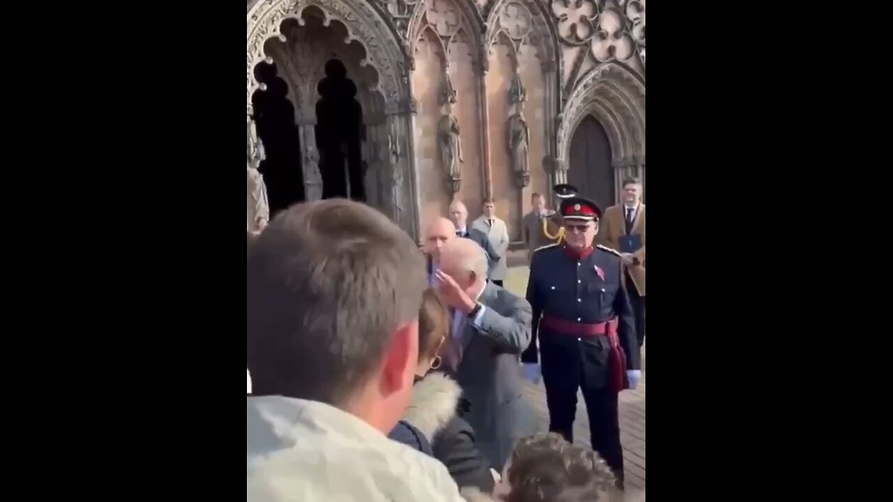 King Charles has been heckled over 'Prince Andrew