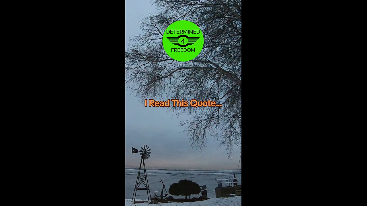 I Read This Quote...