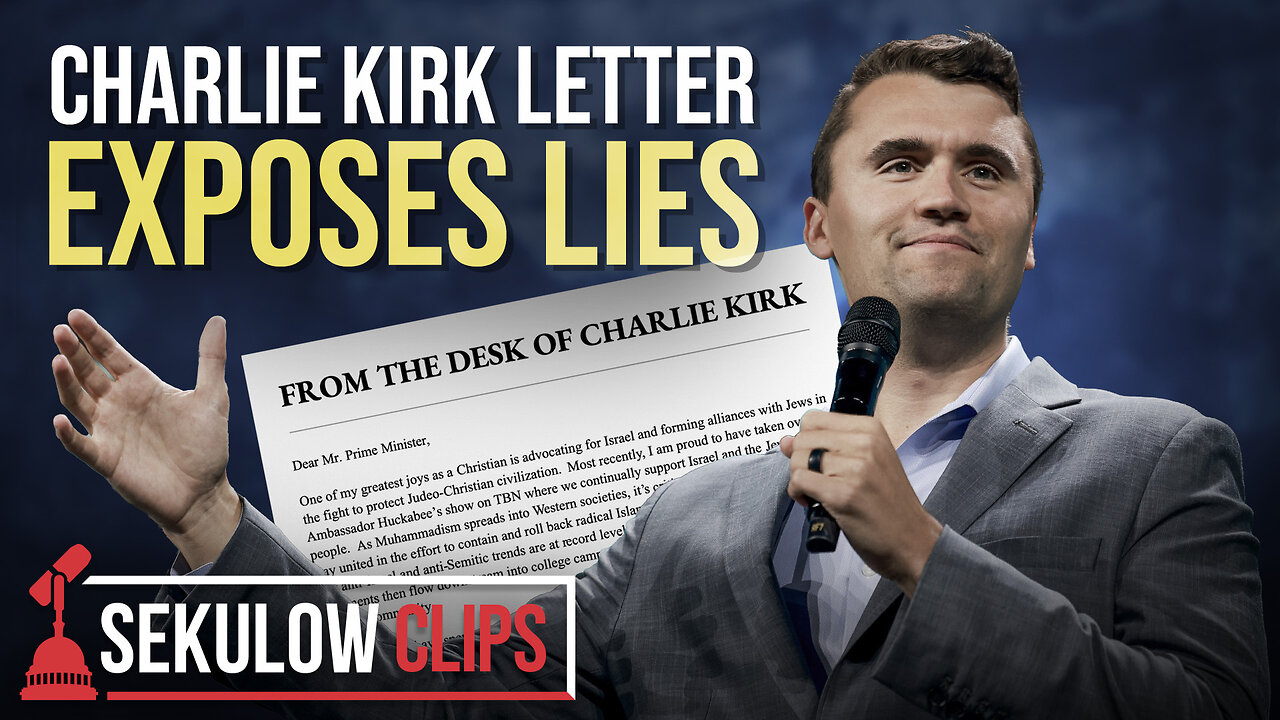 Charlie Kirk Letter Exposes Lies