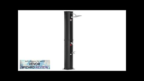 VEVOR Outdoor Solar Heated Shower 9.25 Gallon Poolside Shower Kit with Shower Review