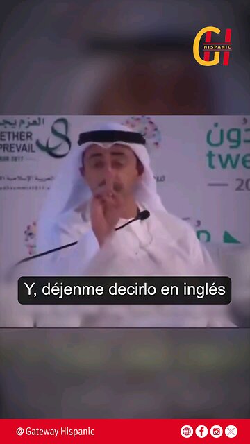 Ministro de Asuntos Exteriores de Emiratos Árabes Unidos Advierte sobre la amenaza del ISLAM