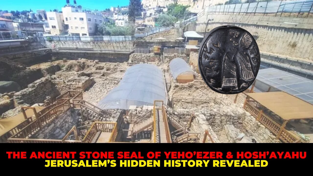 The Ancient Stone Seal of Yeho’ezer & Hosh’ayahu Jerusalem’s Hidden History Revealed