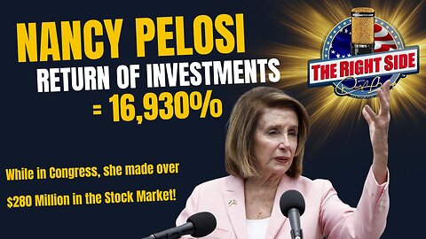 Nancy Pelosi Investments Earn 16,930%