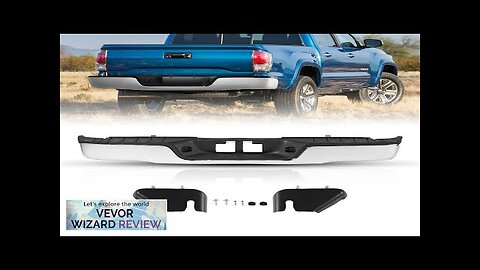 VEVOR Rear Step Bumper Chrome Steel Bumper Assembly for 2007-2013-Toyota Tundra Review