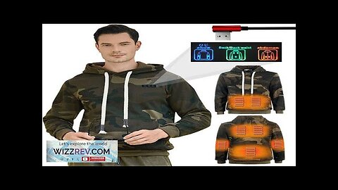 TENGOO HS07C Smart Heated Sweatshirt 7 Heating Areas Quick Heating USB Rechargeable Review