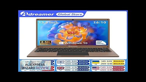 Adreamer LeoBook 13 Laptop 13.3-inch Intel Celeron N4020 8GB RAM 1T SSD Review